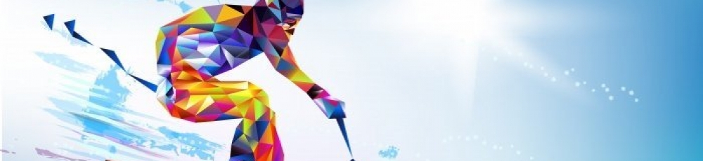 Colorful Snowboarding