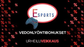 Esports vedonlyöntibonukset 2020