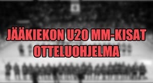 Jääkiekon U20 MM-kisat otteluohjelma