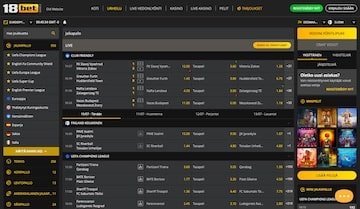 18betiltä löydät tuhansia pelikohteita sekä paljon tarjouksia